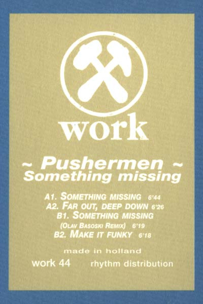 Pushermen - Something Missing | Work Records (work 44) - 4