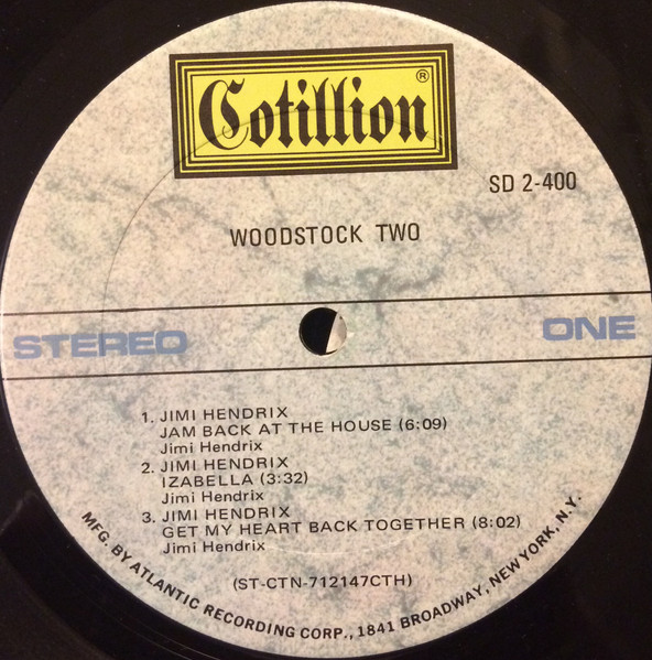 Various - Woodstock Two | Cotillion (SD 2-400) - 3 Various - Woodstock Two | Cotillion (SD 2-400) - 3