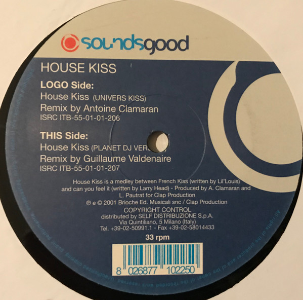 House Kiss - House Kiss | Sounds Good (GOOD 37) - 3