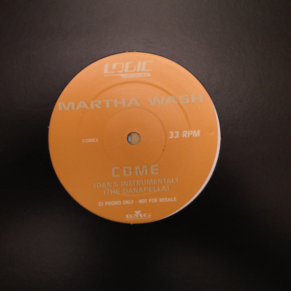 Martha Wash - Come | Logic Records (COME 3) - main Martha Wash - Come | Logic Records (COME 3) - main
