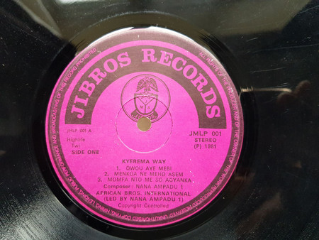 African Brothers - Kyerema Way | Jibros Records (JMLP 001) - 3