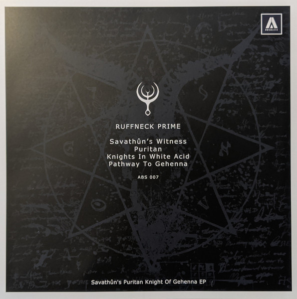 Ruffneck Prime - Savathûn's Puritan Knight Of Gehenna EP | Absolete (ABS 007) - 2