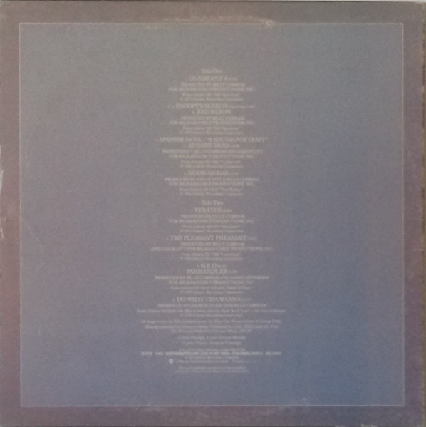 Billy Cobham - The Best Of Billy Cobham | Atlantic (W 50620) - 2