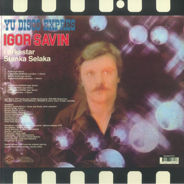 Igor Savin , Orkestar Stanka Selaka - YU Disco Expres | Everland-YU (011) - 2