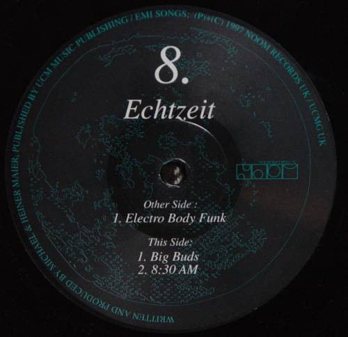 Echtzeit - Electro Body Funk | Noom Records UK (NOOMUK 008-6)