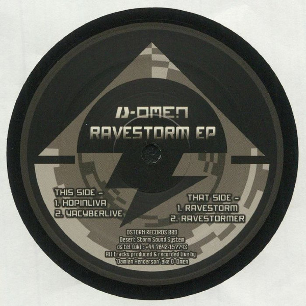 D-Omen - Ravestorm EP | Desert Storm (DS009) - 2