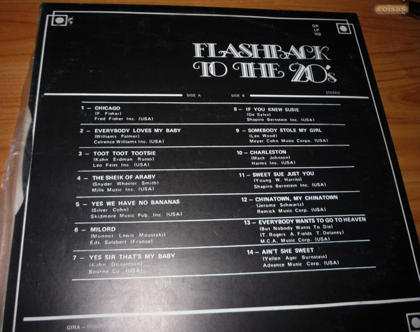 Various - Flashback To The 20's | Gira (G-102)