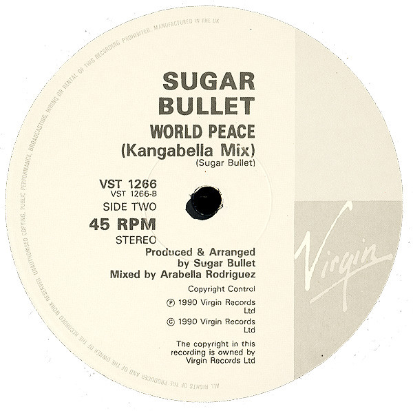 Sugar Bullet - World Peace | Virgin (VST 1266) - 4 Sugar Bullet - World Peace | Virgin (VST 1266) - 4