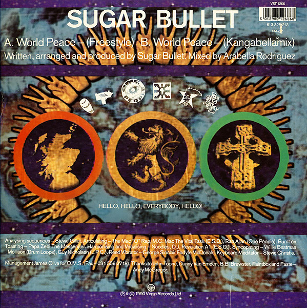 Sugar Bullet - World Peace | Virgin (VST 1266) - 2 Sugar Bullet - World Peace | Virgin (VST 1266) - 2