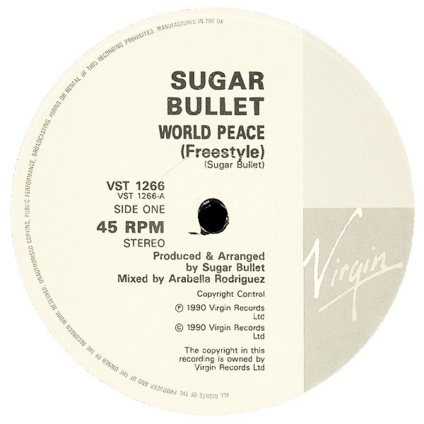 Sugar Bullet - World Peace | Virgin (VST 1266) - 3 Sugar Bullet - World Peace | Virgin (VST 1266) - 3