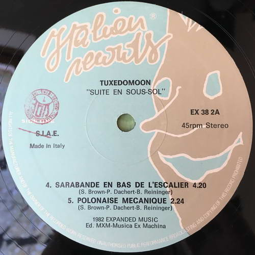 Tuxedomoon - Suite En Sous-Sol | Italian Records (EX 38 Y2) - 6