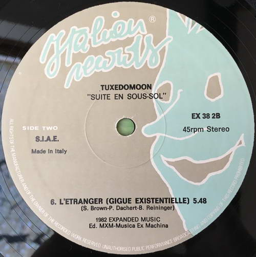 Tuxedomoon - Suite En Sous-Sol | Italian Records (EX 38 Y2) - 7
