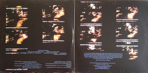 Tuxedomoon - Suite En Sous-Sol | Italian Records (EX 38 Y2) - 2