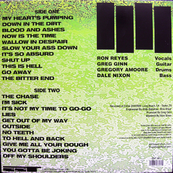 Black Flag - What The... | SST Records (SST 391) - 2