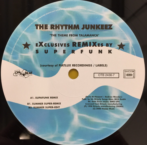 The Rhythm Junkeez - The Theme From Talamanca | On The Beat (OTB 2436-7)