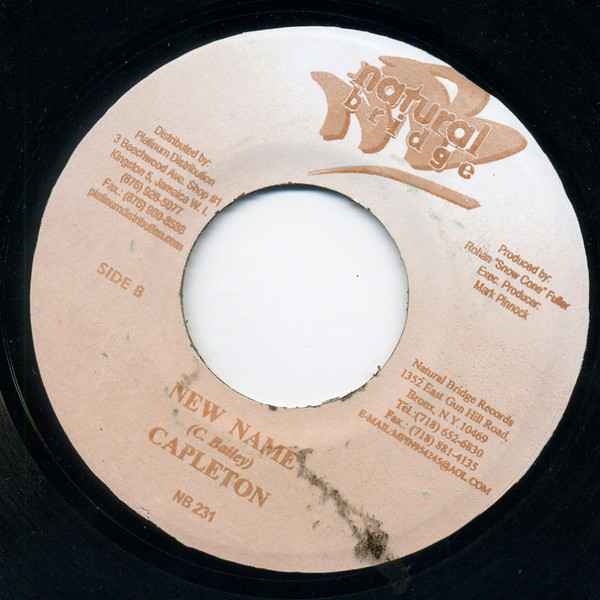 Capleton - New Name | Natural Bridge (NB 230 / NB 231)