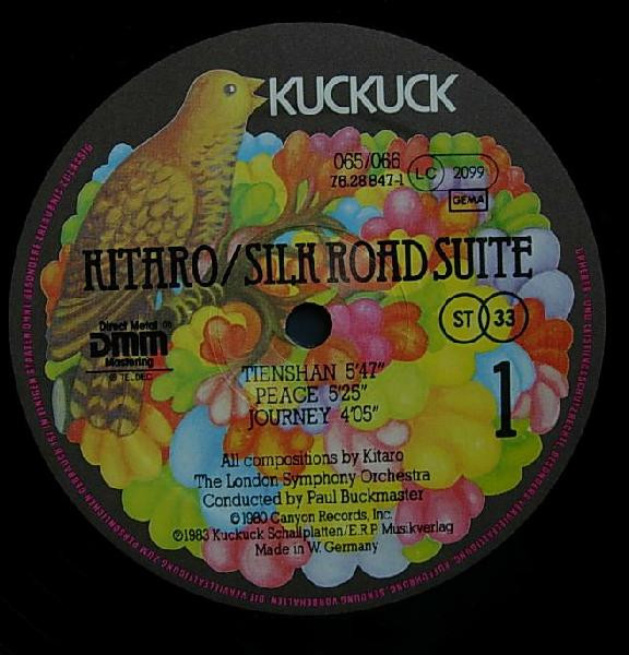 Kitaro And London Symphony Orchestra - Silk Road Suite | Kuckuck (065/066) - 3