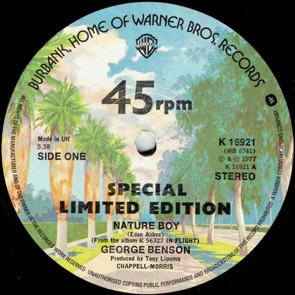 George Benson - Nature Boy | Warner Bros. Records (K 16921) - main