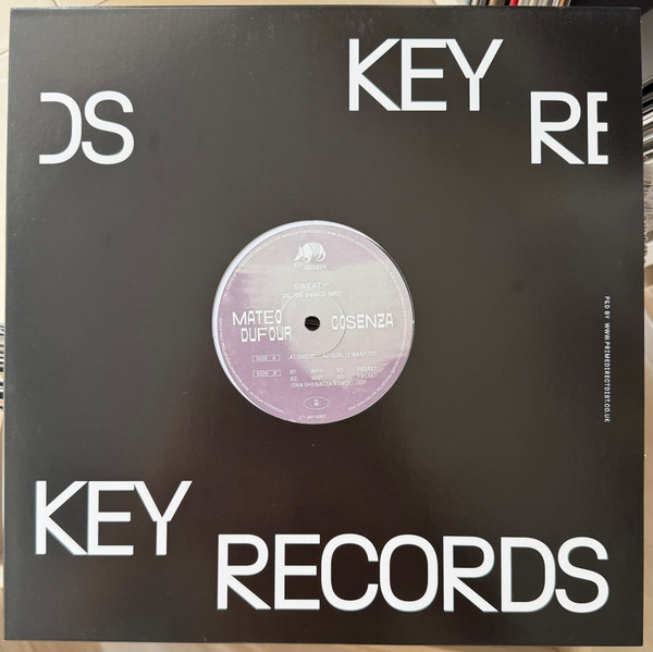 Mateo Dufour , Cosenza - Sweat EP | Key Records (KEYR002)