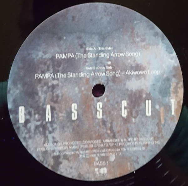 Basscut - Pampa (The Standing Arrow Song) | 10 Records (BASS 1) - 3