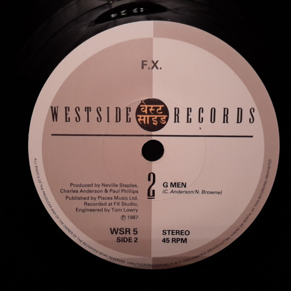 FX - Faith, Hope & Charity | Westside Records (WSR 5) - 4