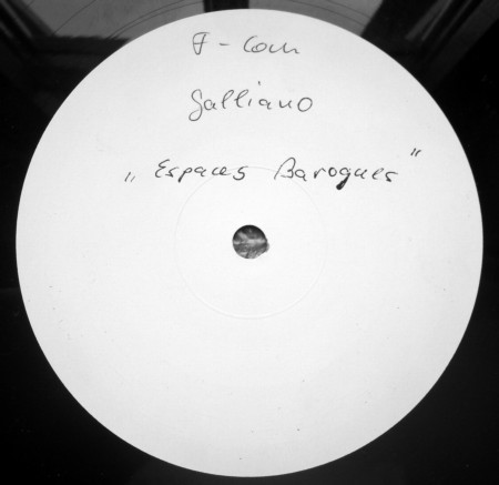 Frederic Galliano - Espaces Baroques | F Communications (F 077 DLP)