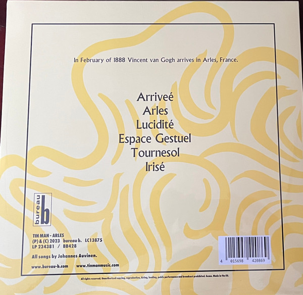 Tin Man - Arles | Bureau B (BB428) Tin Man - Arles | Bureau B (BB428)
