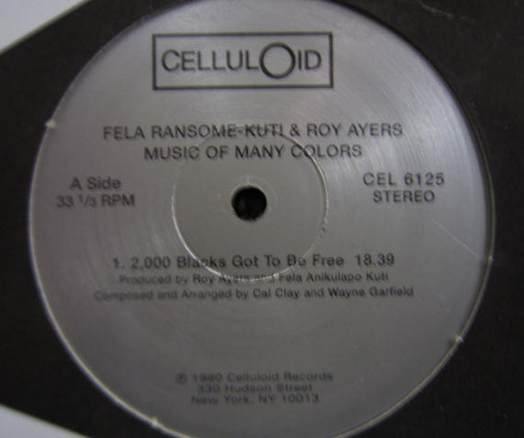 Fela Kuti & Roy Ayers - Music Of Many Colors | Celluloid (CEL 6125) - 2 Fela Kuti & Roy Ayers - Music Of Many Colors | Celluloid (CEL 6125) - 2