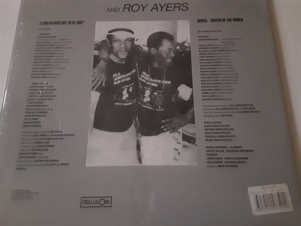 Fela Kuti & Roy Ayers - Music Of Many Colors | Celluloid (CEL 6125) - 3 Fela Kuti & Roy Ayers - Music Of Many Colors | Celluloid (CEL 6125) - 3