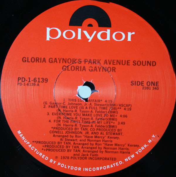 Gloria Gaynor - Gloria Gaynor's Park Avenue Sound | Polydor (PD-1-6139) - 3