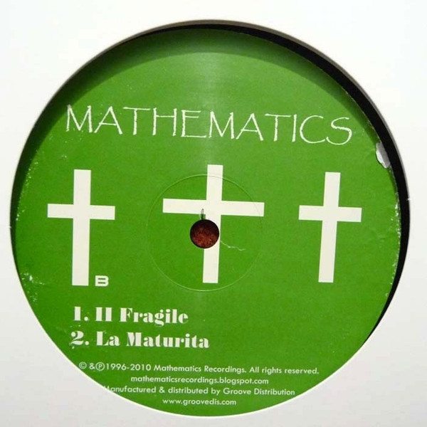 Steve Poindexter Presents Alessandro Izzo - Il Fragile EP | Mathematics Recordings (Mathematics 041) - 2