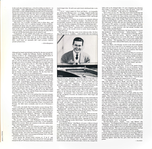 Stan Getz & Friends - Early Getz | Prestige (P-24088) - 4