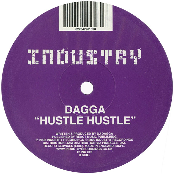 DJ Sappo / Dagga - Here & Now / Hustle Hustle | Industry Recordings (12IND 012) - main