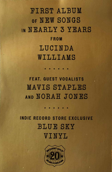 Lucinda Williams - World's Gone Wrong | Highway 20 Records (H20015LP) - 4