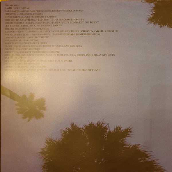 America - Hat Trick | Warner Records (MOVLP2935) - 3