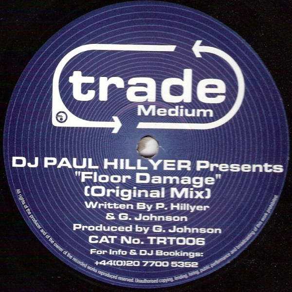 DJ Paul Hillyer - Floor Damage | Trade (TRT006)