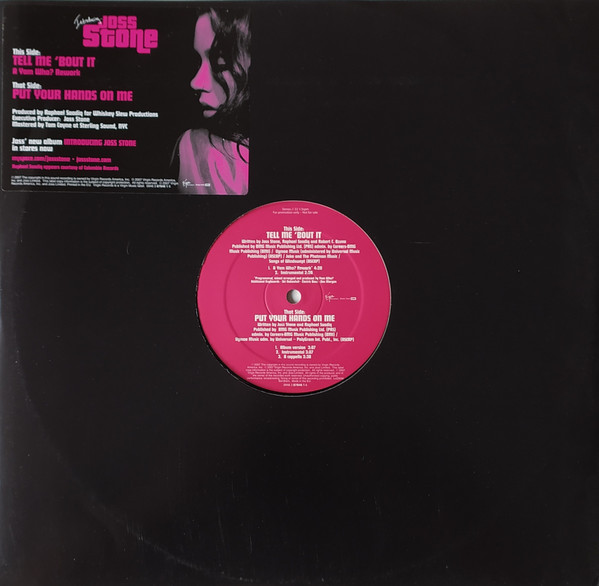 Joss Stone - Tell Me 'Bout It / Put Your Hands On Me | Virgin (0946 3 87846 1 6)