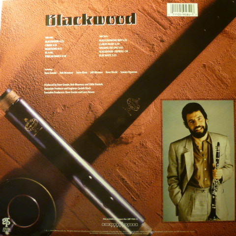 Eddie Daniels - Blackwood | GRP (GR-9584) - 2