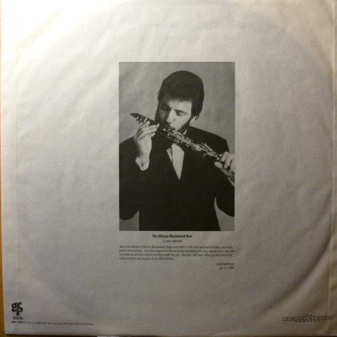 Eddie Daniels - Blackwood | GRP (GR-9584) - 3