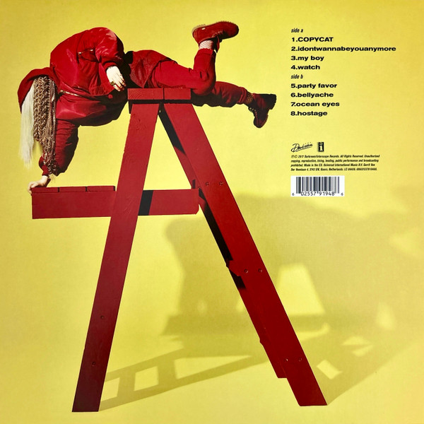 Billie Eilish - Dont Smile At Me | Darkroom (00602557919486) - 2