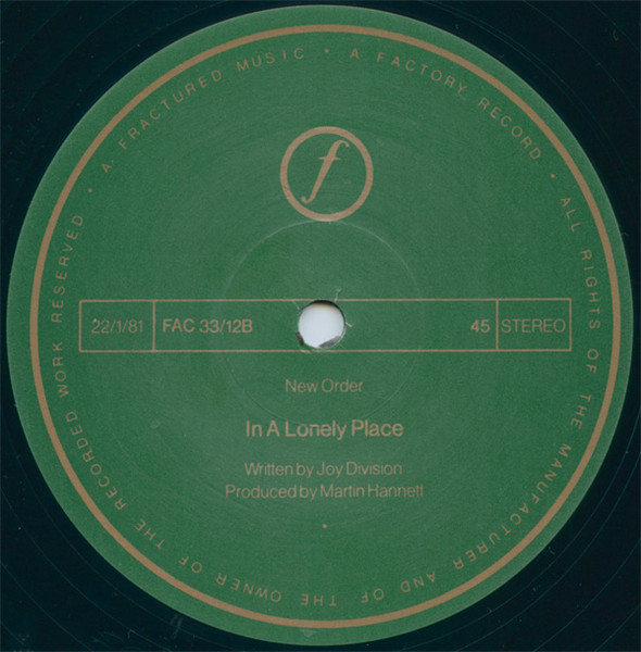 New Order - Ceremony | Factory (FAC. 33) - 4
