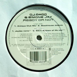 DJ Dado & Simone Jay - Ready Or Not | OK Records (OK 0016)