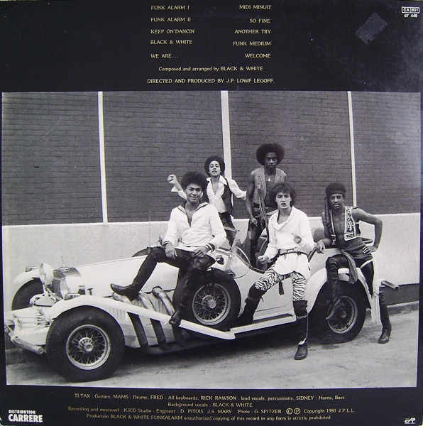 Black White And Co - Funk Alarm | Carrere (67.440)