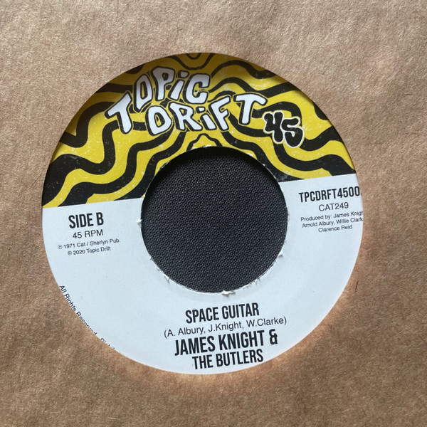 James Knight & The Butlers - Baby Please Pretty Please / Space Guitar | TopicDrift45 (TPCDRFT4502) - 2