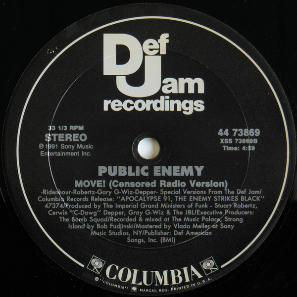 Public Enemy - Can't Truss It | Def Jam Recordings (44-73869) - 4