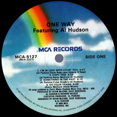 One Way Featuring Al Hudson - One Way Featuring Al Hudson | MCA Records (MCA-5127) - 2