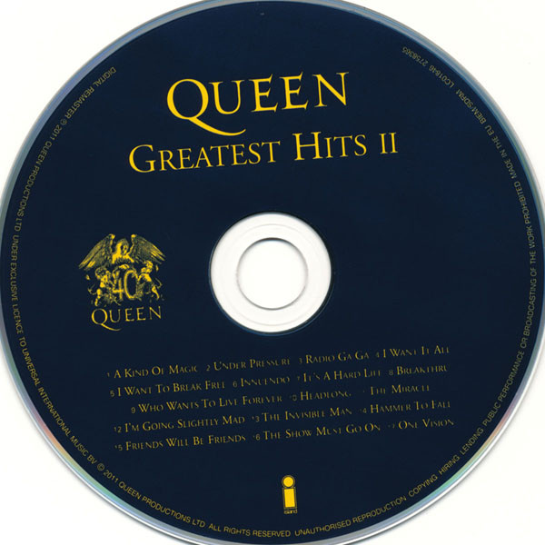 Queen - Greatest Hits II | Island Records (2758365) - 3