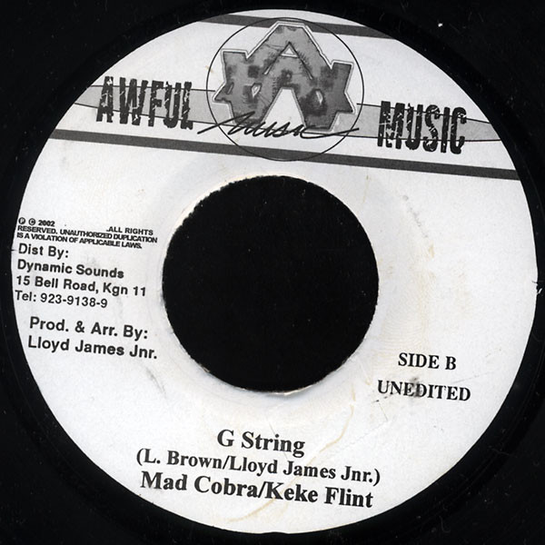 Mad Cobra / Keke Flint - G String | Awful Music (none) - 2