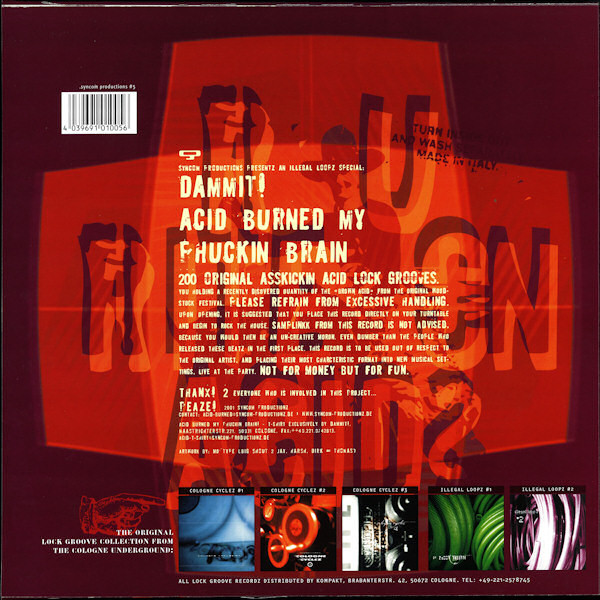 Syncom Productionz - Dammit! Acid Burned My Phuckin Brain | Syncom Productionz (#5) - 2