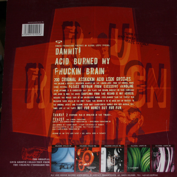 Syncom Productionz - Dammit! Acid Burned My Phuckin Brain | Syncom Productionz (#5) - 3